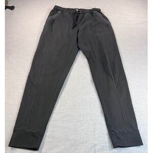 Daily Practice Anthropologie Joggers Faded Black Cotton Stretch Pants XS